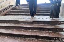 Дефекты в подземном переходе на площади Лядова устранят весной