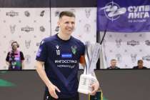 Капитан футзального Торпедо Иван Обжорин признан лучшим игроком февраля