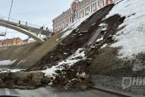 Движение по Зеленскому съезду закрыто из-за риска повторного оползня