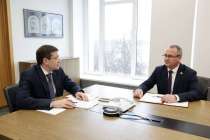 Глеб Никитин обсудил с Евгением Чинцовым поддержку участников СВО