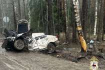 Три человека погибли в автомобиле на дороге в Ардатовском районе