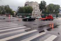 Два человека госпитализированы после ДТП на улице Фучика