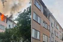 50-летняя женщина пострадала на пожаре в многоквартирном доме на Автозаводе
