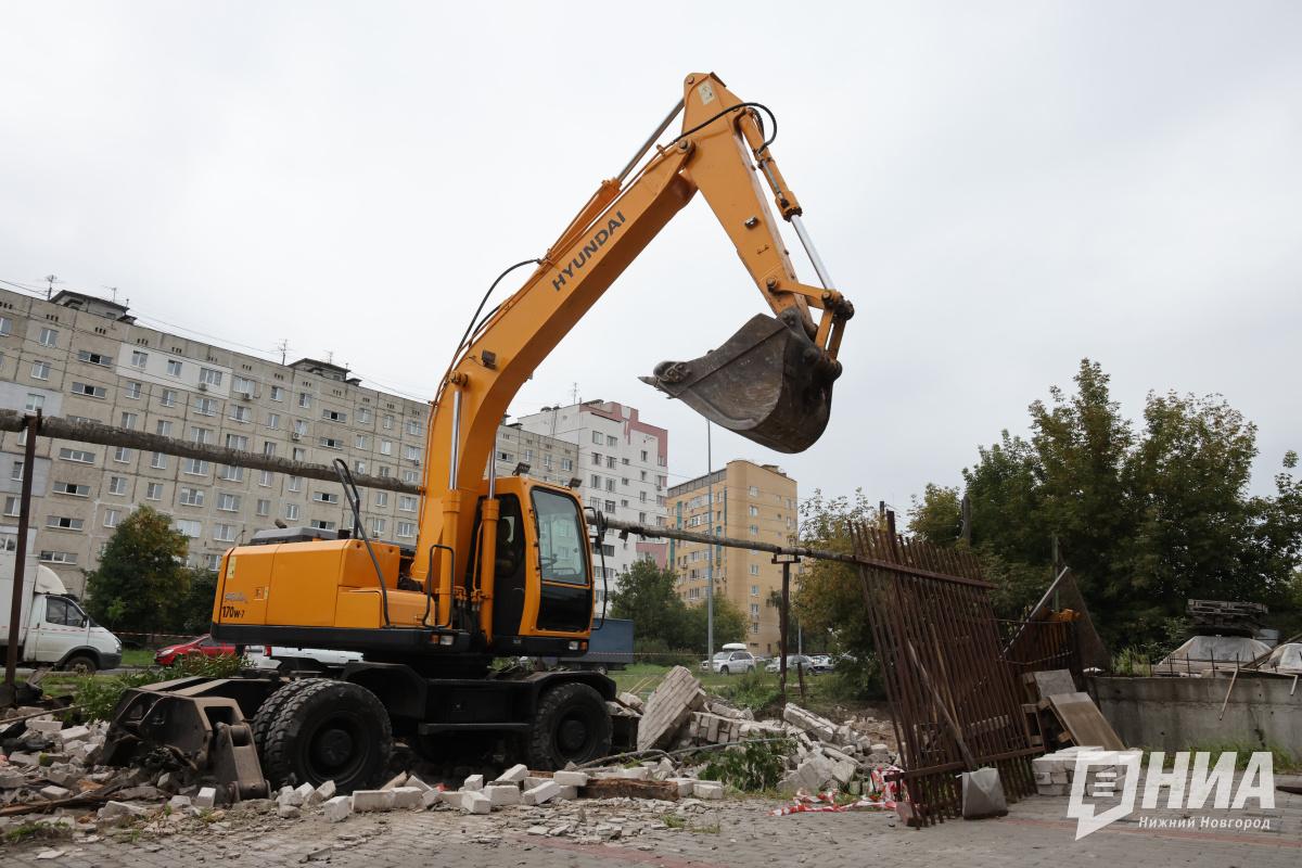 Площадку под новую станцию метро начали расчищать в Сормове