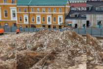 Археологи начали раскопки на месте Мытного рынка в Нижнем Новгороде