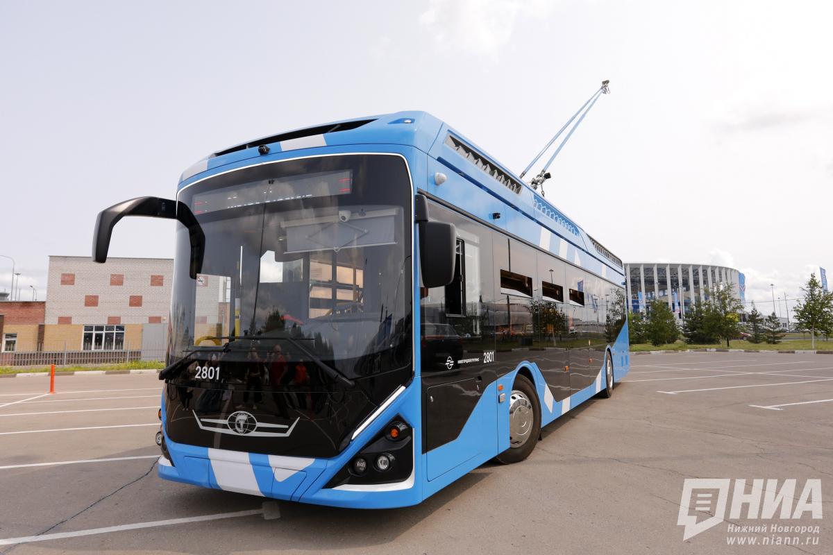 60 троллейбусов из Беларуси поставят в Нижегородскую область к 2028 году